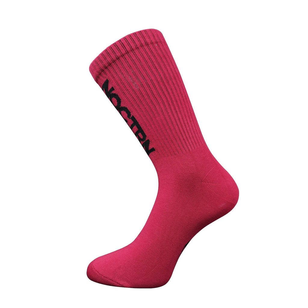RED CREW SOCKS