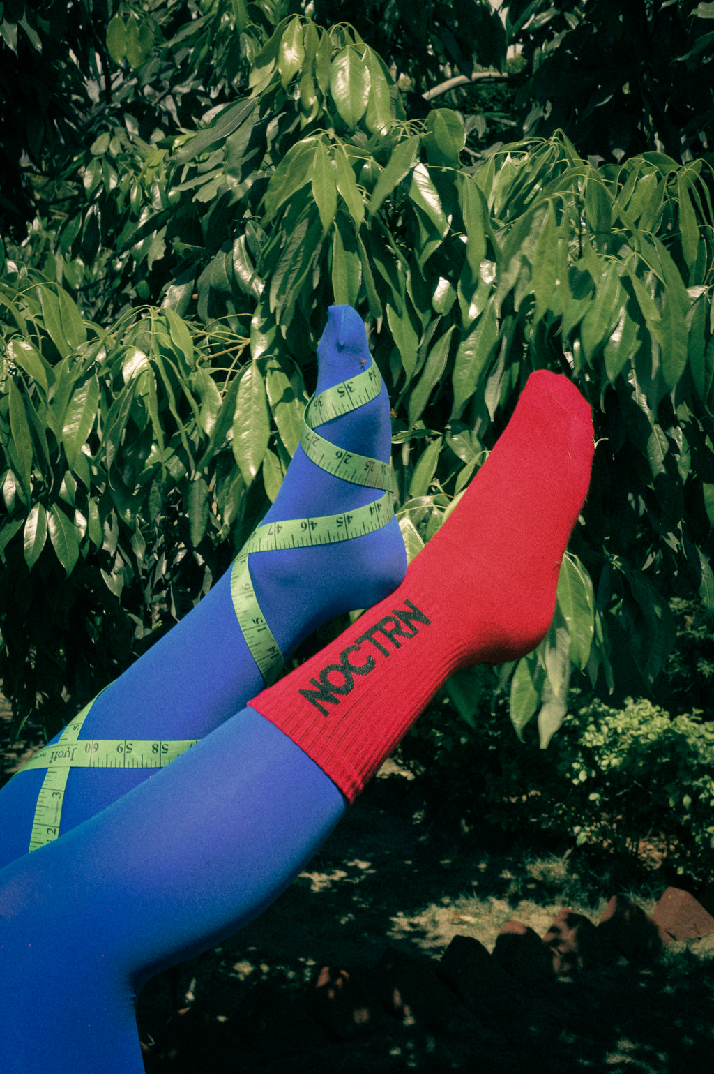 RED CREW SOCKS